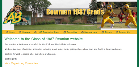 Bowman 1987 Grads